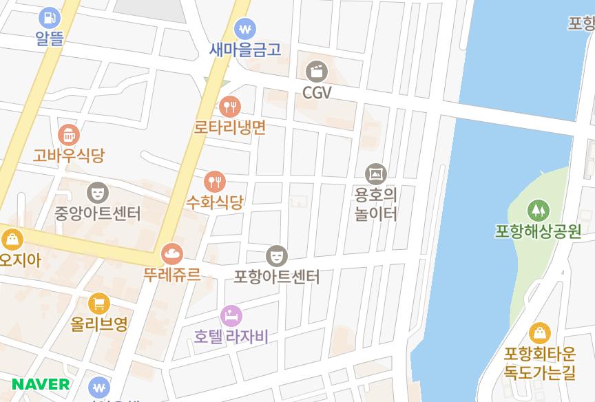 경상북도 포항시 북구 여천동 죽도수미가 위치·실거래 시세 지도