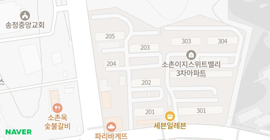 소촌EG스위트밸리2차 위치 지도