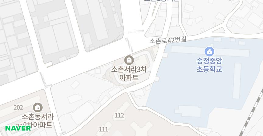 소촌서라3차 위치 지도