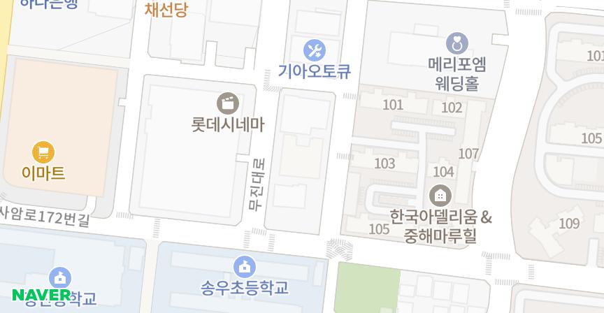 MaruHiII 위치 지도