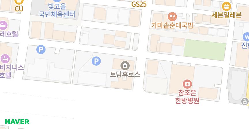 휴로스 위치 지도