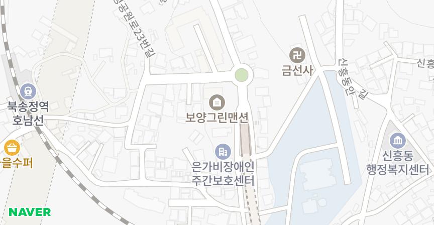 보양그린 위치 지도