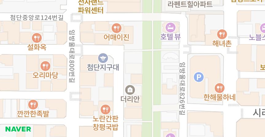 제이지파크 위치 지도