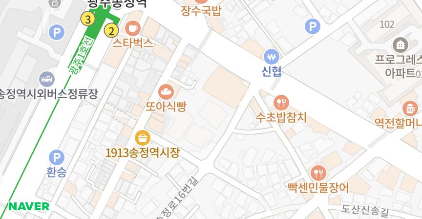 현대디에코(1,2차) 위치 지도