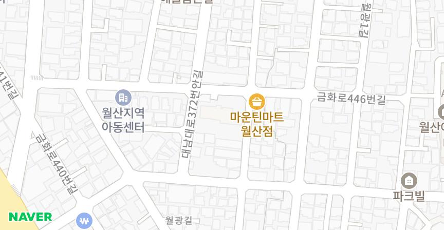 보라 위치 지도