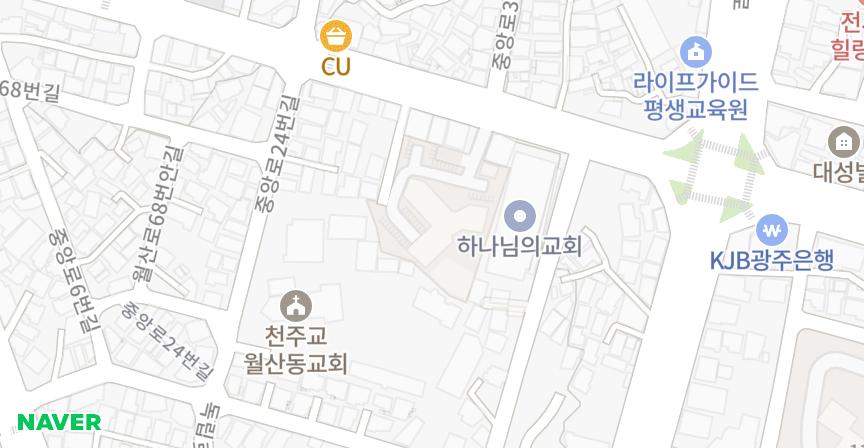 월산삼진하트빌 위치 지도