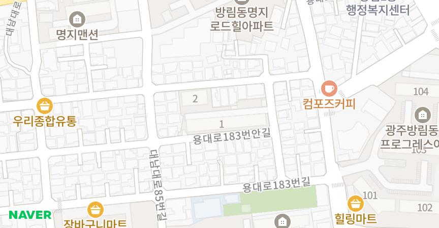 송림그린 위치 지도