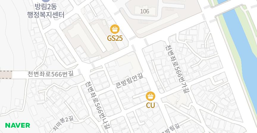 송림 위치 지도