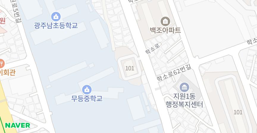 소태진아하이빌1차 위치 지도