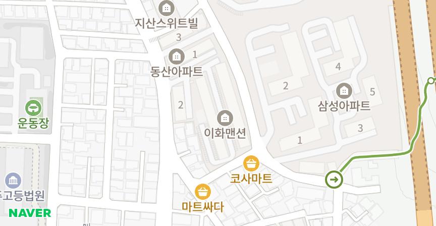 이화맨션 위치 지도