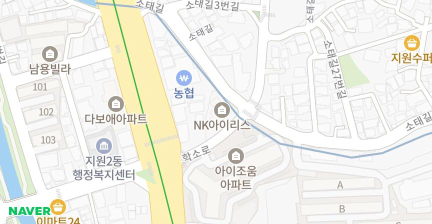 소태NK아이리스1차 위치 지도