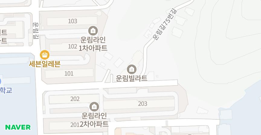 보라빌라 위치 지도
