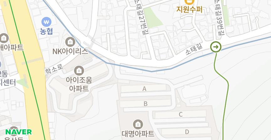 그린빌라 위치 지도