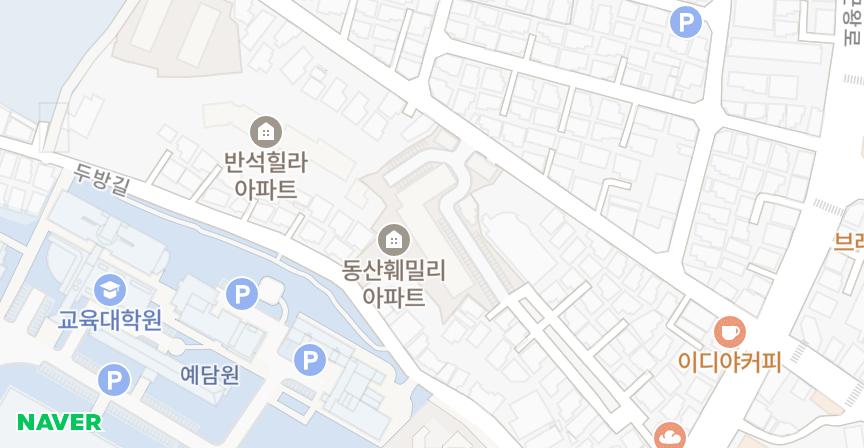 동산훼밀리 위치 지도