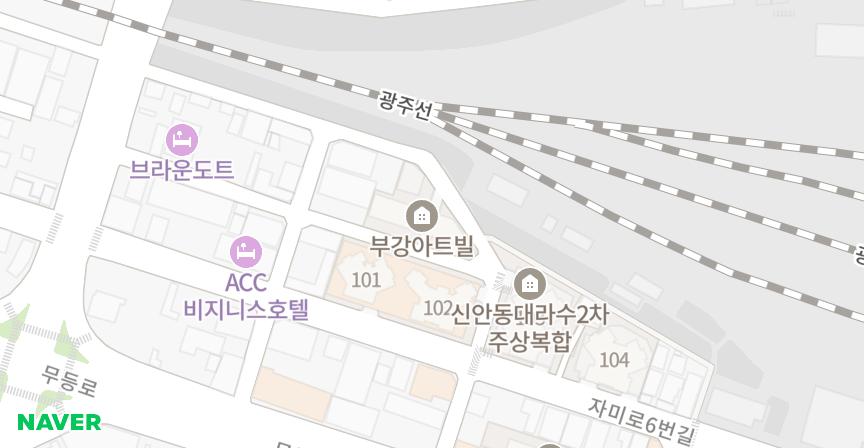부강아트빌 위치 지도