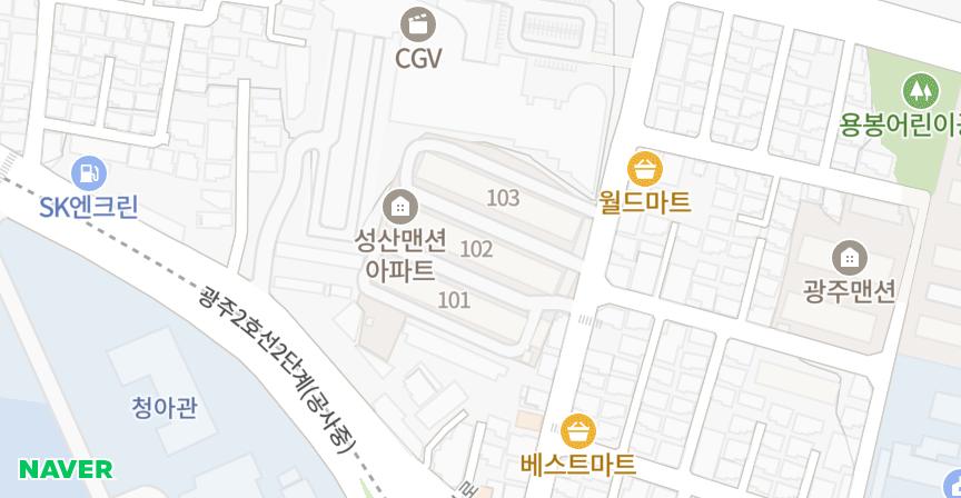 성산 위치 지도