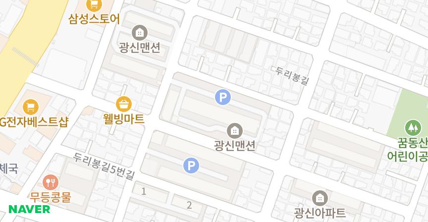 광신 위치 지도