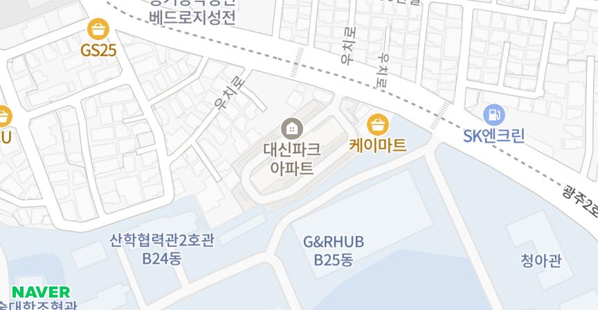 용봉대신 위치 지도
