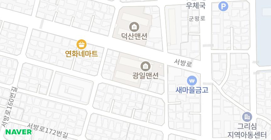 광일맨션 위치 지도