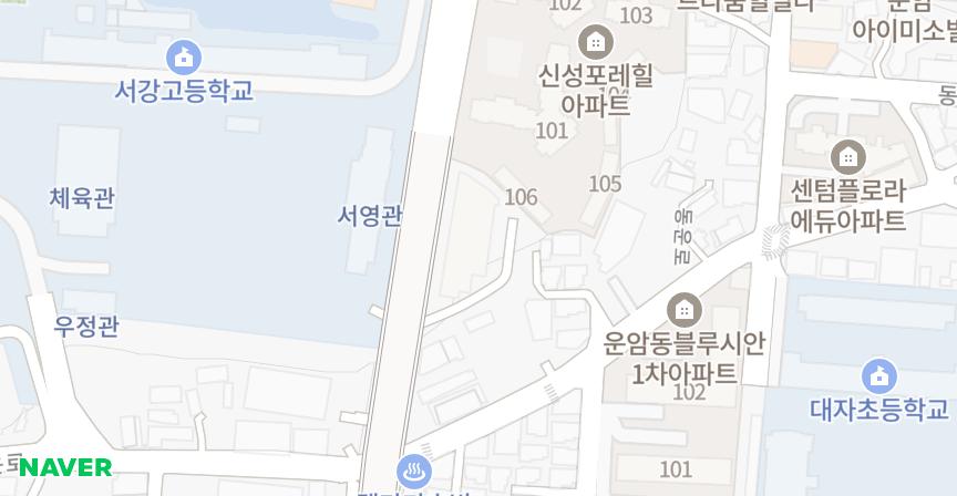 운암대라수 위치 지도