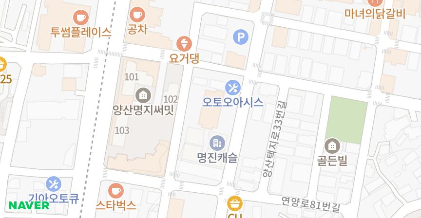 마루힐센트럴파크 위치 지도