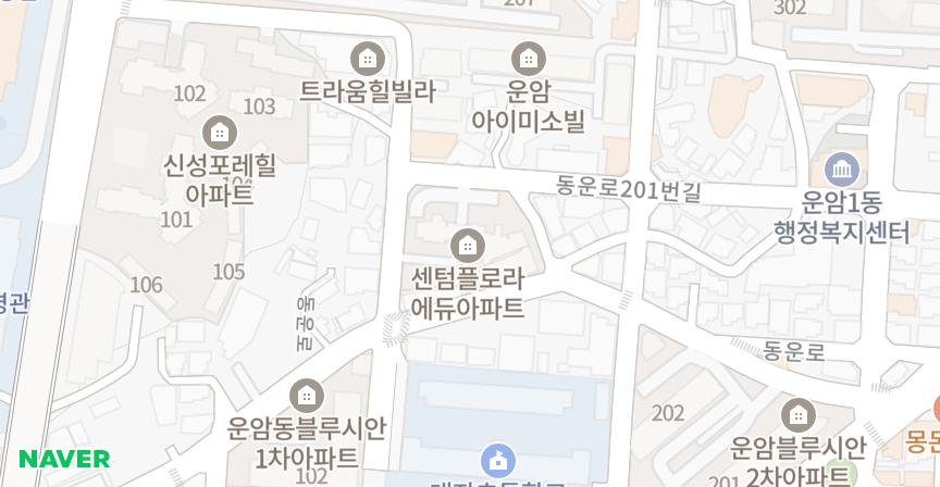 센텀플로라에듀 위치 지도