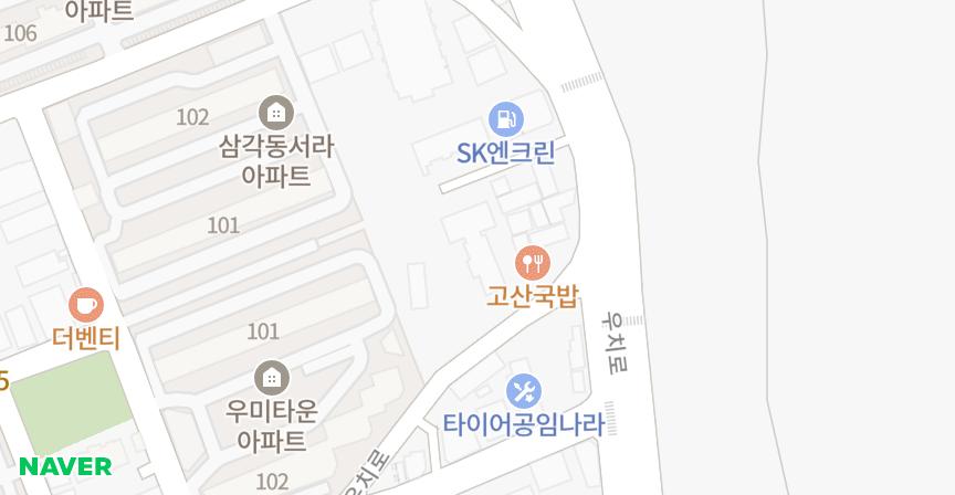 삼각드림네스트삼각1차 위치 지도