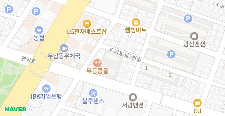 서광맨션 위치 지도