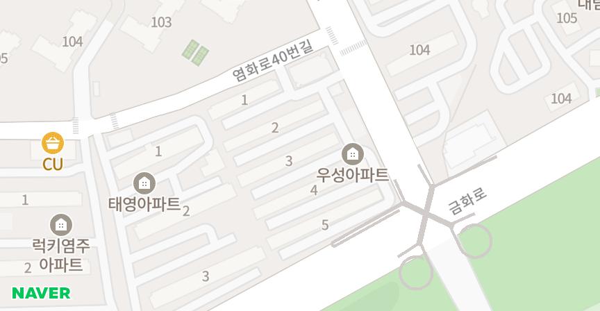 우성1차 위치 지도