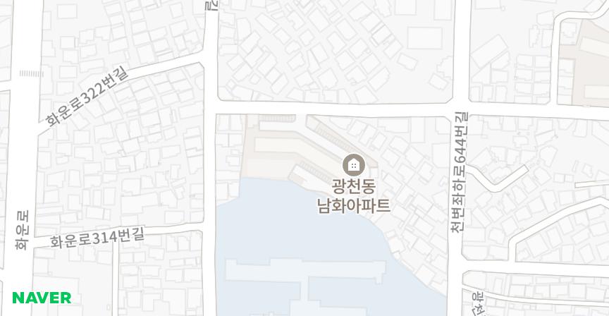 광천남화 위치 지도