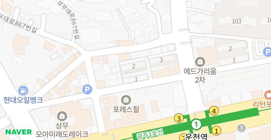 쌍촌현대맨션 위치 지도