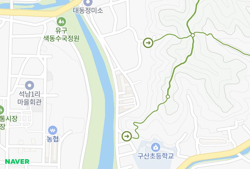 충청남도 공주시 유구읍 유구리 동진비둘기 위치·실거래 시세 지도