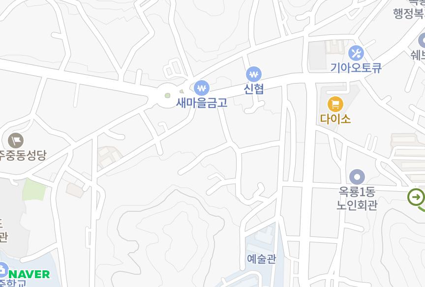 충청남도 공주시 옥룡동 백제맨션 위치·실거래 시세 지도