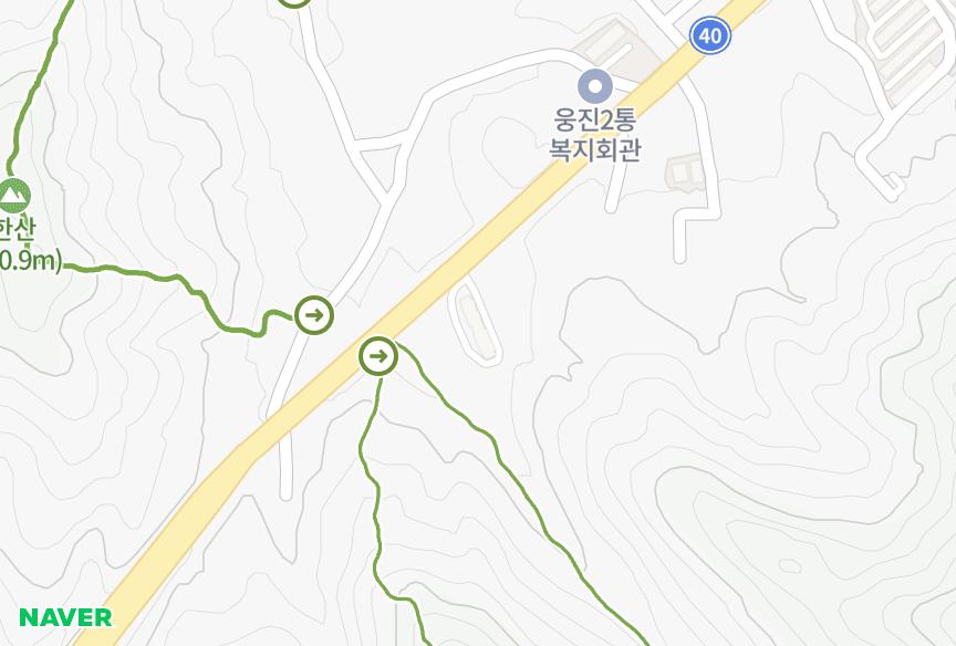 충청남도 공주시 웅진동 한산그린 위치·실거래 시세 지도