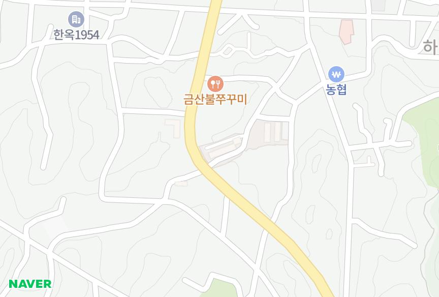 충청남도 금산군 금산읍 하옥리 대화 위치·실거래 시세 지도