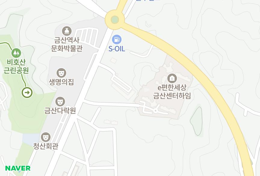 충청남도 금산군 금산읍 중도리 금성근로자청소년 위치·실거래 시세 지도