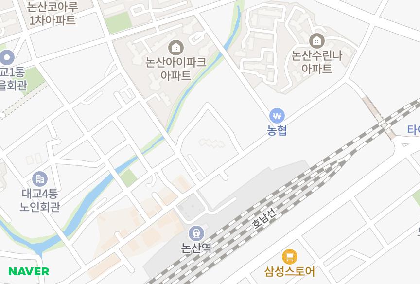 충청남도 논산시 화지동 화지오성대 위치·실거래 시세 지도