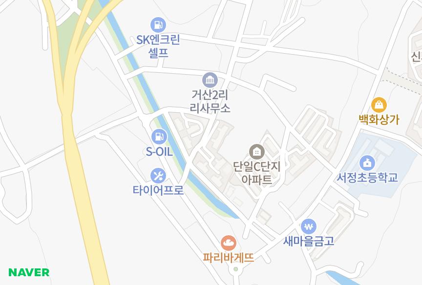 충청남도 당진시 신평면 거산리 당진대희지센트 위치·실거래 시세 지도
