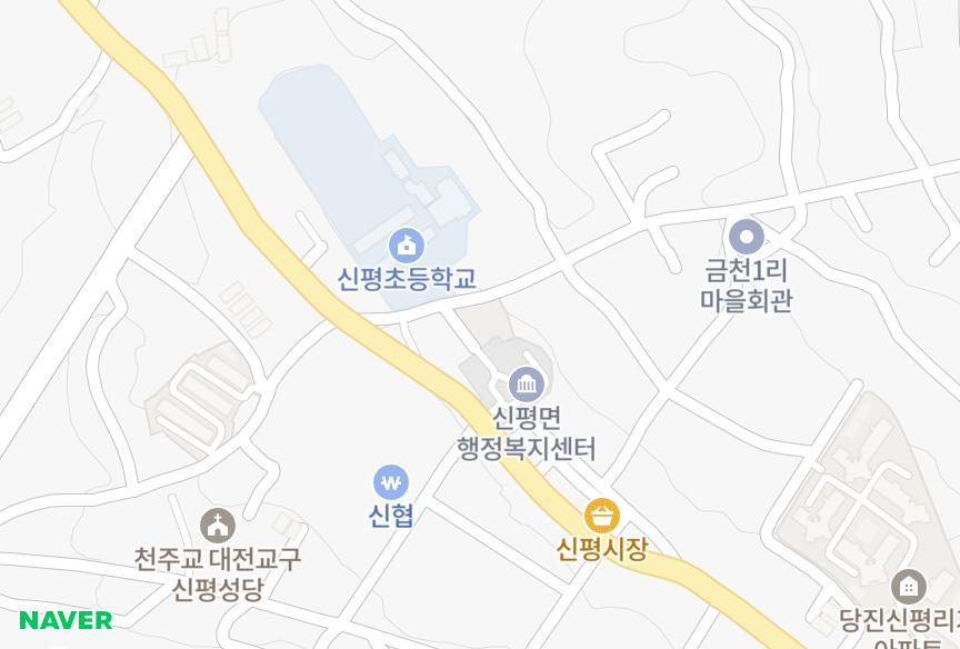 충청남도 당진시 신평면 금천리 신평두성 위치·실거래 시세 지도