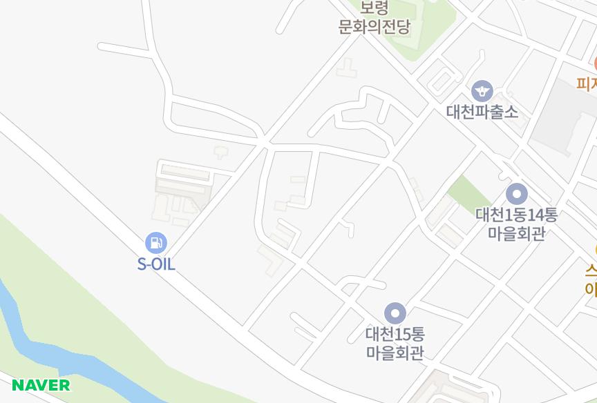 충청남도 보령시 대천동 엘케이산새마을202동 위치·실거래 시세 지도