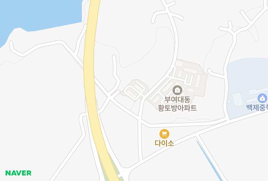충청남도 부여군 규암면 석우리 초원 위치·실거래 시세 지도