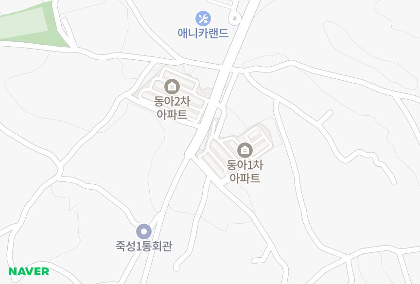 충청남도 서산시 죽성동 동아1차 위치·실거래 시세 지도