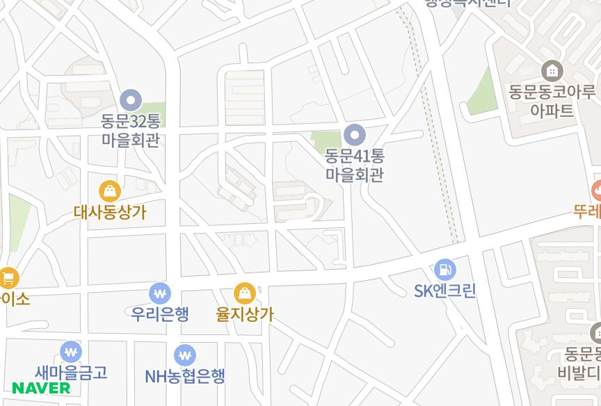 충청남도 서산시 동문동 극동맨션 위치·실거래 시세 지도