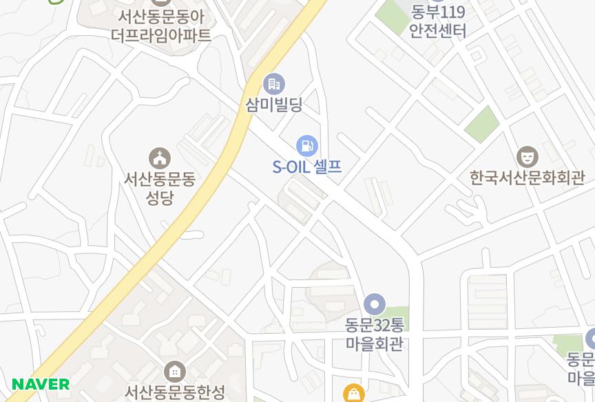 충청남도 서산시 동문동 평화맨션 위치·실거래 시세 지도