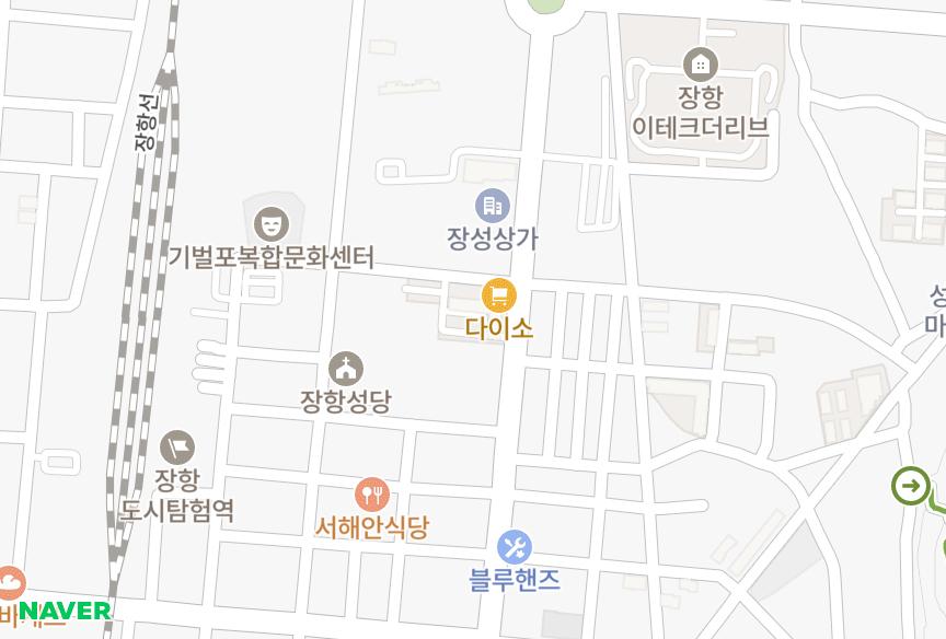충청남도 서천군 장항읍 창선2리 골든팰리스 위치·실거래 시세 지도