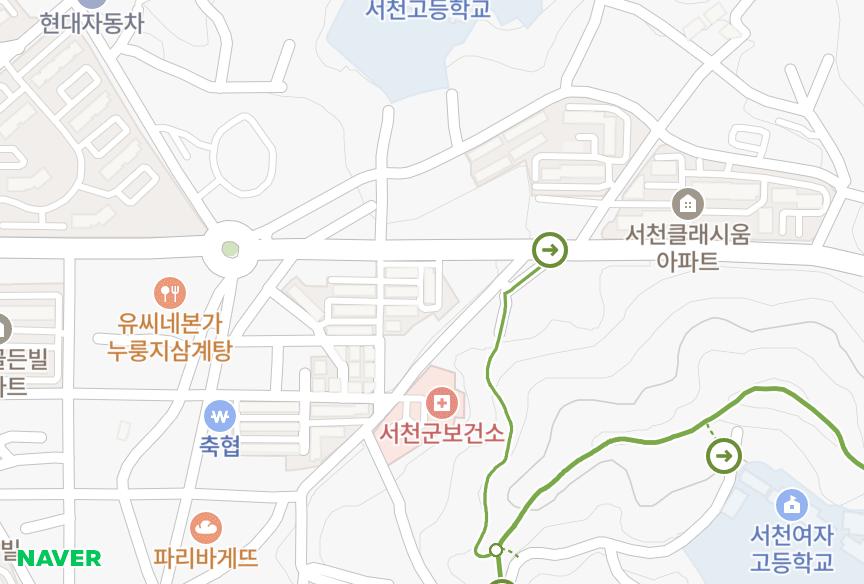 충청남도 서천군 서천읍 사곡리 청도주택 위치·실거래 시세 지도