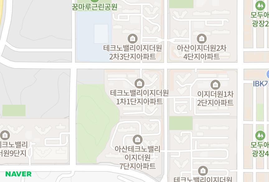 충청남도 아산시 둔포면 석곡리 테크노밸리EGthe11단지 위치·실거래 시세 지도