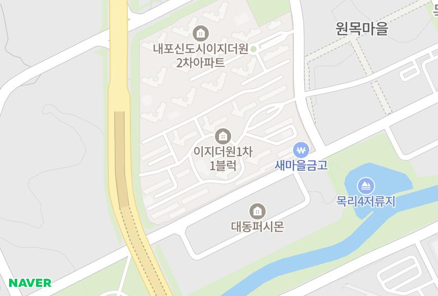 충청남도 예산군 삽교읍 목리 내포신도시이지더원1차 위치·실거래 시세 지도
