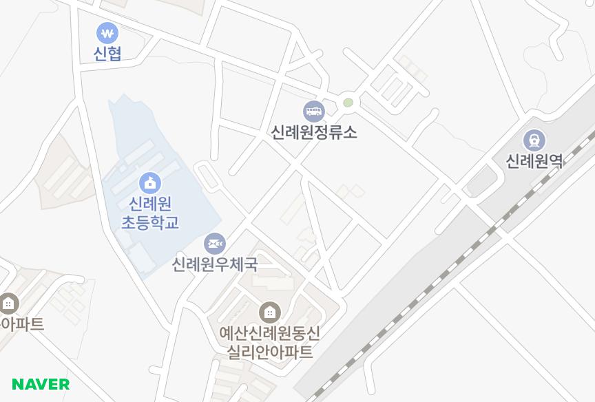 충청남도 예산군 예산읍 신례원리 충일 위치·실거래 시세 지도