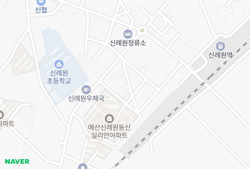 충청남도 예산군 예산읍 신례원리 조아 위치·실거래 시세 지도
